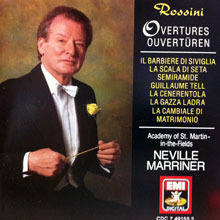 [중고] Neville Marriner / Rossini : Ouverturen (수입/cdc7491552)
