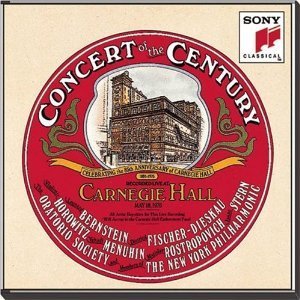 V.A. / Concert of the Century: Celebrating the 85th Anniversary of Carnegie Hall (2CD/수입/미개봉/sm2k46743)