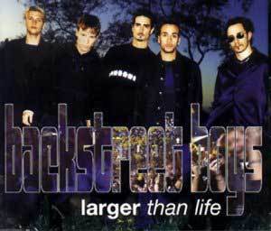 Backstreet Boys / Larger Than Life (Single/미개봉)