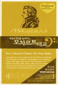 [중고] Wolfgang Amadeus Mozart / IQ와 EQ를 높여주는 모차르트 태교 - No.1 Mozart Classic For Your Baby (4CD)