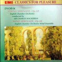 [중고] Charles Mackerras / Dvorak : String Serenade In E Major Op.22, Wind Serenade In D Minor Op.44 (수입/cdb4894742)