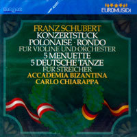 Accademia Bizantian, Carlo Chiaappa / Schubert : Konzertstuck, Polonaise (2110239/수입/미개봉)