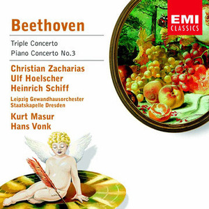 [중고] Kurt Masur, Hans Vonk / Beethoven : Triple Concerto Op.56, Piano Concerto No.3 Op.37 (수입/724357472227)