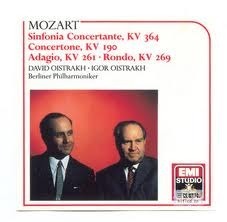 David Oistrakh, Igor Oistrakh / Mozart : Sinfonia Concertante Etc. (수입/미개봉/cdz4795122)