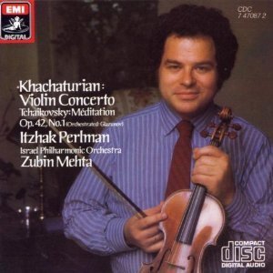 Zubin Mehta / Khachaturian: Violin Concerto, Tchaikovsky: Meditation (수입/미개봉/cdc7470872)