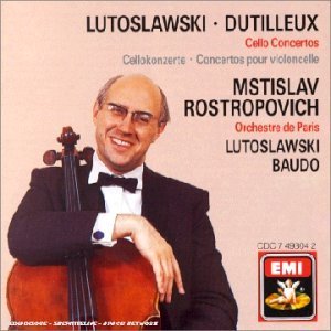 Mstislav Rostropovich, Serge Baudo, Witold Lutoslawski / Dutilleux, Lutoslawski : Cello Concertos (수입/미개봉/cdc7493042)