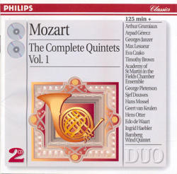 [중고] Arthur Grumiaux / Mozart : The Complete Quintets Vol.1 (2CD/dp4720)