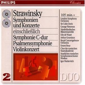 [중고] V.A. / Stravinsky : Symphony, Concertos (2CD/dp2780)