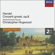 [중고] Christopher Hogwood / Handel : Concerto Grosso Op. 6 (2CD/수입/4588172)