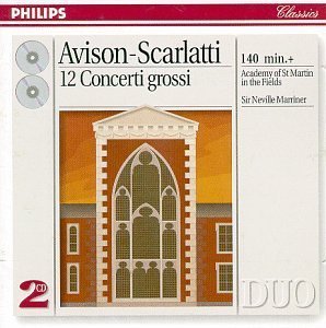 [중고] Neville Marriner / Scarlatti : 12 Concerti Crossi (2CD/dp2751)