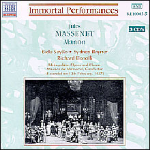 [중고] Maurice Abravanel / Massenet : Manon (3CD/수입/81100035)