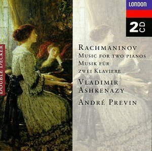 [중고] Vladimir Ashkenazy, Andre Previn / Rachmaninov : Music for 2 Pianos (2CD/수입/4448452)
