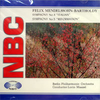 [중고] Mendelssohn / Symphonies No.4 &amp; 5 (nbc3014)