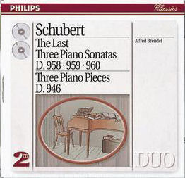 [중고] Alfred Brendel / Schubert : The Last Three Piano Sonatas - D.958, D.959, D.960 (2CD/dp2725)