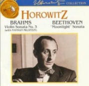 [중고] Vladimir Horowitz / Brahms : Violin Sonata No.3, Beethoven : Moonlight Sonata (수입/604612rg)