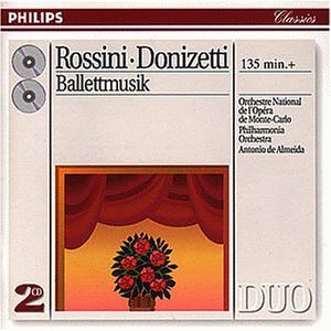 [중고] Antonio De Almeida / Rossini, Donizetti : Ballet Music (2CD/dp2770)
