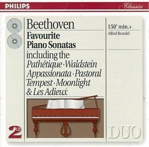 [중고] Alfred Brendel / Beethoven : Favourite Piano Sonatas (2CD/수입/4387302)