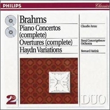 [중고] V.A. / Brahms : Piano Concertos, Overtures, Haydn Variations (2CD/수입/4383202)