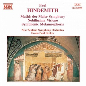 [중고] Franz-Paul Decker / Hindemith : Mathis Der Maler, Symphonic Metamorphosis On Themes Of Carl Maria Von Weber (수입/8553078)