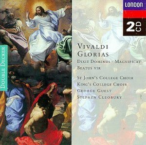 [중고] George Guest, Philip Ledger, Stephen Cleobury / Vivaldi : Gloria RV 588-589, Magnificat RV 610 (2CD/dd2793)