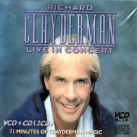 [중고] Richard Clayderman / Live In Concert (2CD,VCD)