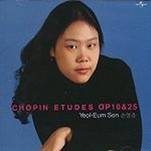 손열음 (Yeoleum Son) / Chopin: Etudes Op.10 &amp; Op.25 (쇼팽: 연습곡/미개봉/du7328)
