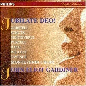 [중고] John Eliot Gardiner, Monteverdi Choir / Jubilate Deo!: Gabrieli, Monteverdi, Schutz, Poulenc, Tavener And More (dp3527)