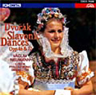 [중고] Vaclav Neumann / Dvorak : Slavonic Dances Op.46, 72 (일본수입/coco70409)