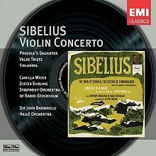 Camilla Wicks, John Barbirolli / Sibelius : Violin Concerto (ekcd0731)