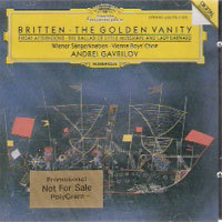 Andrei Gavrilov / Britten : The Golden Vantiy (미개봉/dg2154)