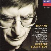 Herbert Blomstedt / Brahms : Works for Chorus and Orchestra (미개봉/dd0936)