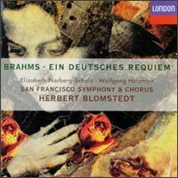 Herbert Blomstedt / Brahms : Ein Deutsches Requiem (미개봉/dd3355)