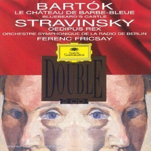 Ferenc Fricsay / Bartok : Duke Bluebeard&#039;s castle, Oedipus rex (미개봉/2CD/dg3190)