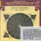 Isolde Ahlgrimm / Die Kunst Der Fuge Bwv1080 (수입/미개봉/2CD/tudor7030)