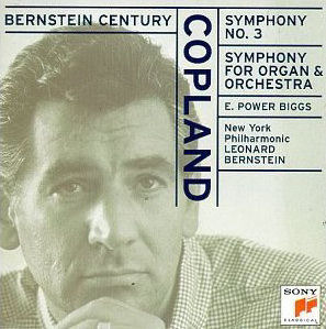 Leonard Bernstein / Copland : Symphony No.1 for Organ &amp; Orchestra, Symphony No.3 (수입/미개봉/smk63155)
