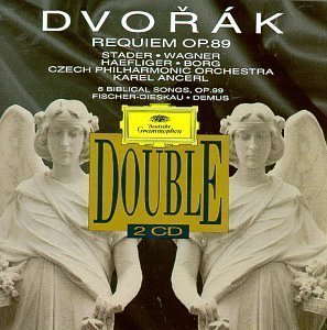 Karel Ancerl / Dvorak : Requiem, 6 Biblical Songs (미개봉/2CD/dg2905)