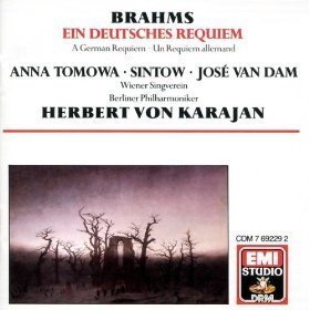 Herbert Von Karajan / Brahm : Ein Deutsches Requiem (수입/미개봉/cdm7692292)