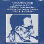 Otto Klemperer / Bruckner : Symphony No.6, Brahms : Haydn Variations (수입/미개봉/cd247)