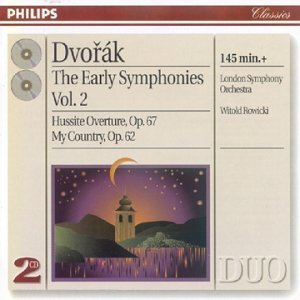 Witold Rowicki / Dvorak : The Early Symphonies, Vol. II - Symphony No.4 -6 (미개봉/2CD/dp4524)