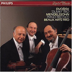 Beaux Arts Trio / Dvorak : Piano Trio Op.90 Dumky, Mendelssohn : Piano Trio Op.49 (미개봉/dp0310)