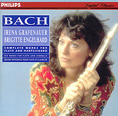 Irena Grafenauer, Brigitte Engelhard / Bach: Complete Works For Flute And Harpsichord (미개봉/dp1325)
