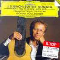 Goran Sollscher / Bach : Transkriptionen Fur Gitarre (미개봉/dg0993)