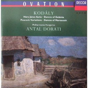 Antal Dorati / Kodaly: Hary Janos Suite, Dances of Galanta, Variations on a Hungarian Folk Song &quot;The Peacock&quot;, Dances of Marosszek (수입/미개봉/4250342)