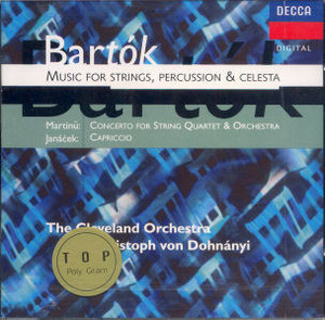 Christoph Von Dohnanyi / Bartok, Janacek, Martinu : Orchestral Works (미개봉/dd3323)