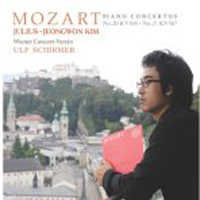 김정원 / Mozart Piano Concertos No.20, 21 (하드커버/미개봉/ekld0828)