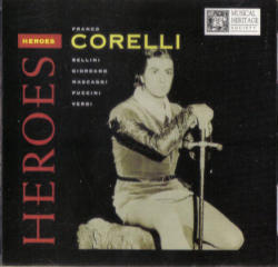 Franco Corelli / Opera Heroes (수입/미개봉/724356653320)