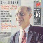 Rudolf Serkin , Richard Stoltzman / Marlboro Music Festival - 40th Anniversary, Beethoven : Quintet Op.16, Trio Op.11 (미개봉/cck7210)