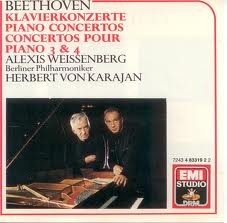 Herbert von Karajan, Alexis Weissenberg / Beethoven: Piano Concerto 3 &amp; 4 (수입/미개봉/724348331922)