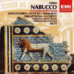 [중고] Riccardo Muti. Thomas Schippers / Verdi : Nabucco (highlights), Aida, Il Trovatore/3CD/ekcd02102)