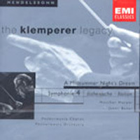 Otto Klemperer / Mendelssohn : Symphony No.4 Etc (수입/미개봉/724356703827)
